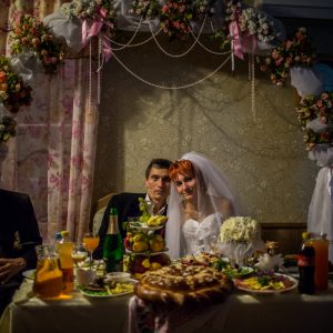 Igor Bezler unit members got married in Gorlovka, 
Donetsk region, Ukraine