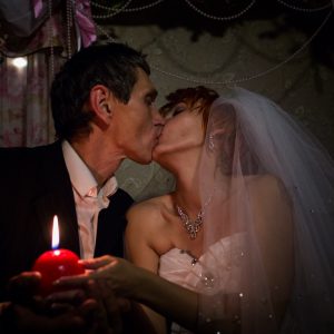 Igor Bezler unit members got married in Gorlovka, 
Donetsk region, Ukraine